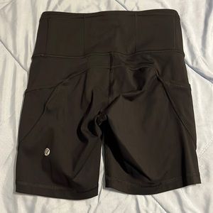 Lululemon fast and free biker shorts 6”